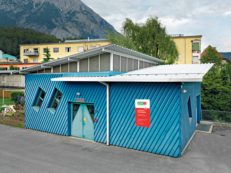 Wasserkraftwerk Griesbach - GemeindeWerke Telfs
