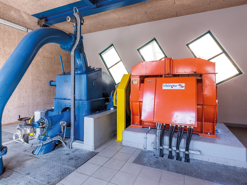 Wasserkraftwerk Griesbach - GemeindeWerke Telfs