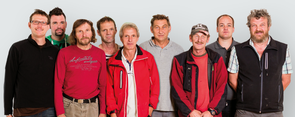 Team "Bauhof" der GemeindeWerke Telfs Team "Bauhof" der GemeindeWerke Telfs